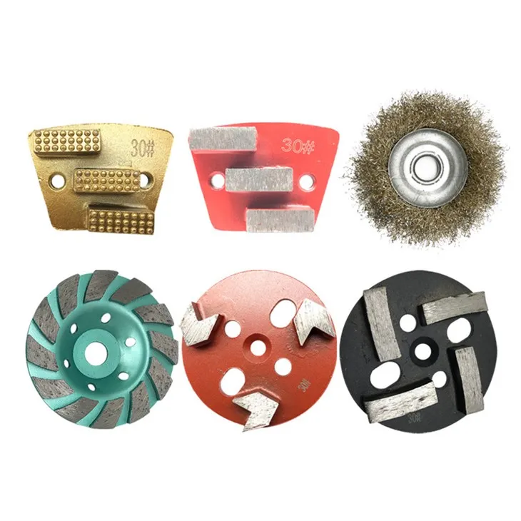 Tampone per smerigliatura per pavimenti in metallo da 4 pollici