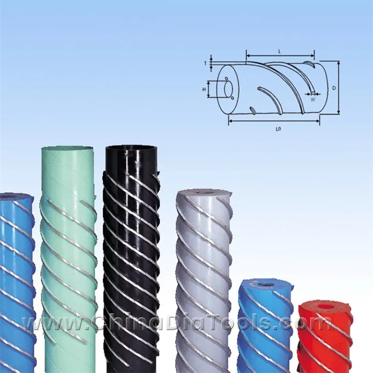 Rullo diamantato in pietra calibratrice