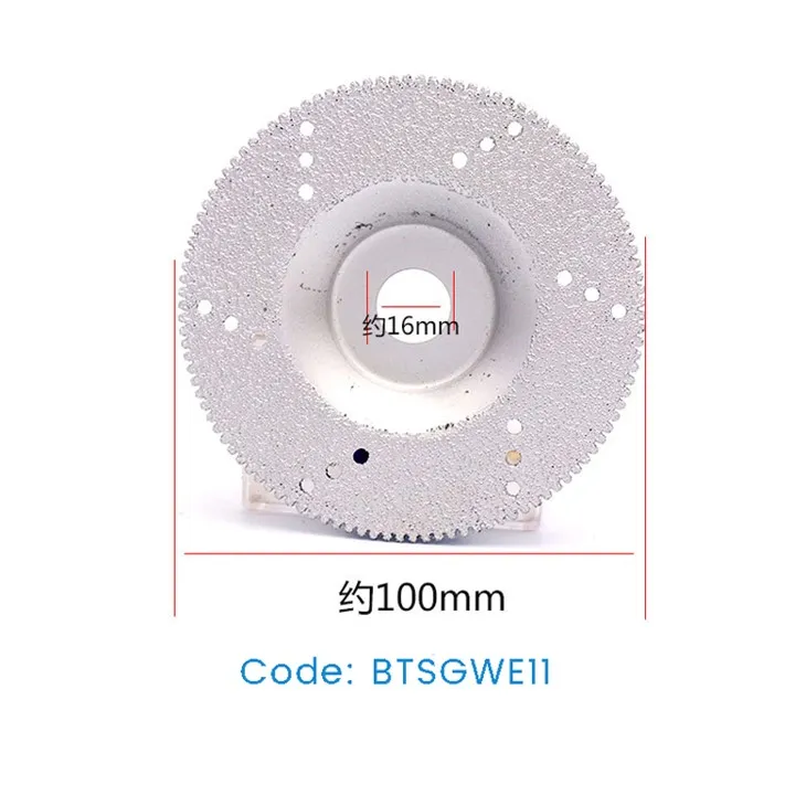 Disco diamantato per taglio e smerigliatura