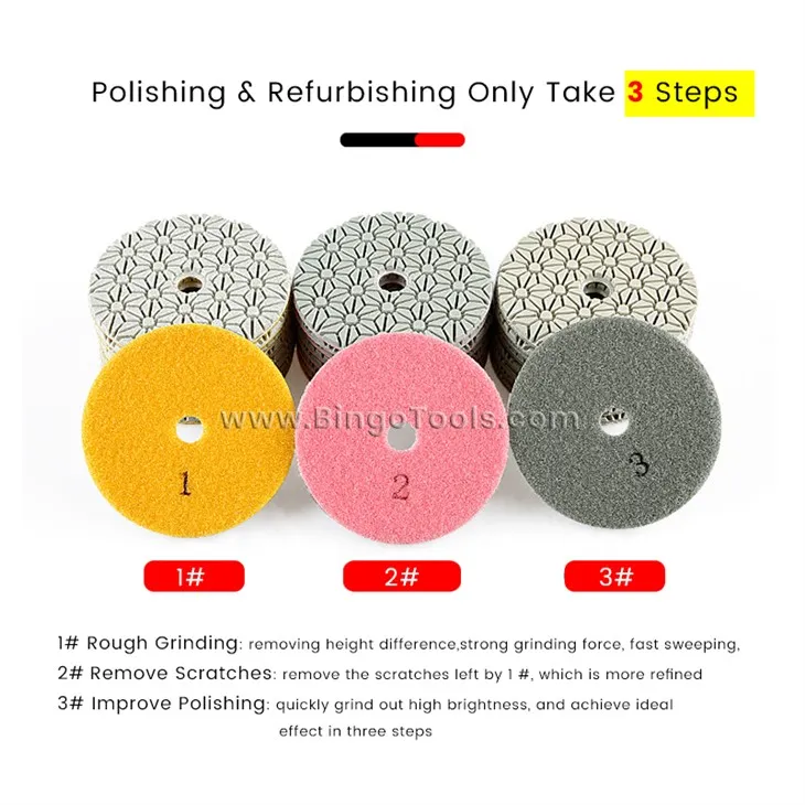 Diamond Polishing Pads For Tiles