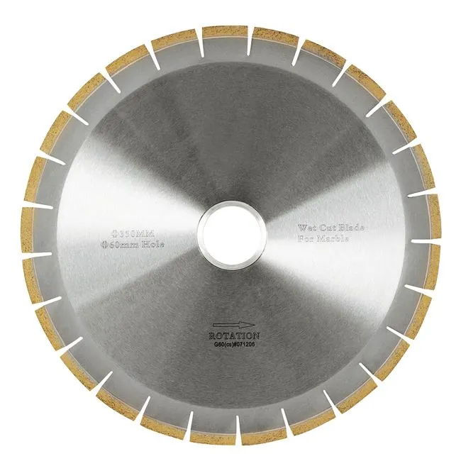 Lame da taglio per bordi in marmo