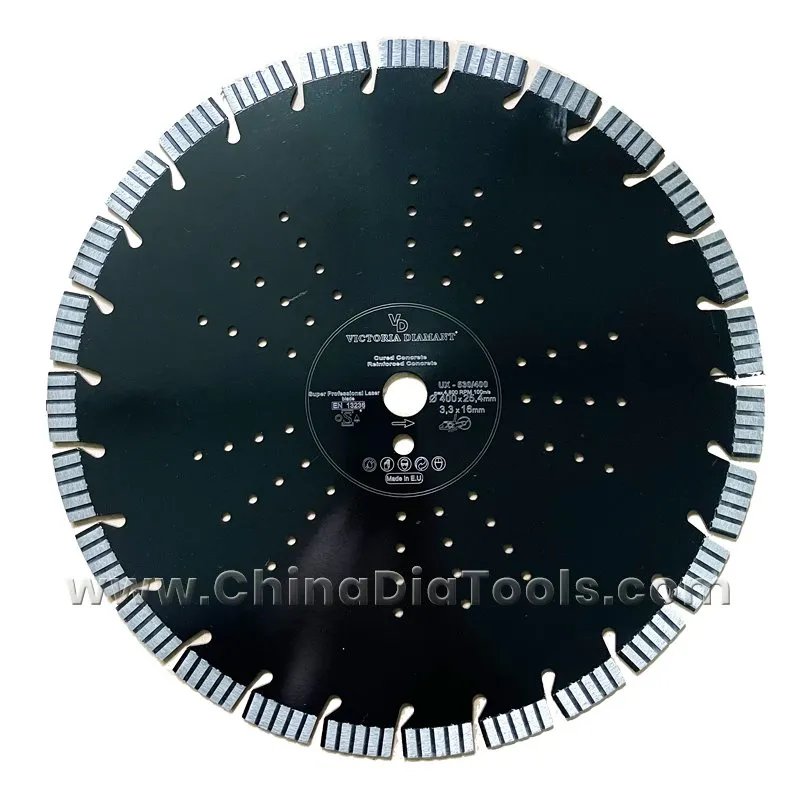 Porous Laser Turbo Segment Diamond Saw Blade